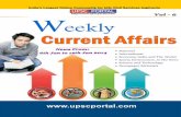 Weekly Current Affairs Update for IAS Exam Vol 6 6th January 2014 to 12th January 2014