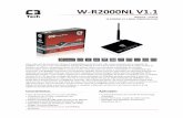 Roteador Wireless C3Tech W R2000NL V1.2
