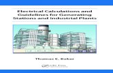 13145.Electrical Calculations and Guidelines for Generating Station and Industrial Plants