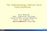 7. Radiobiology Behind Dose Fractionation