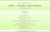 Madina Arabic : Book 2: Class Notes