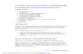 Viewing and Interpretation of Radiographs