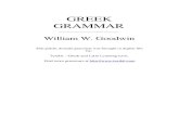 William Goodwin - Greek Grammar