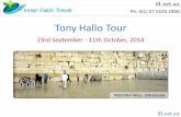 Tony Hallo Tour