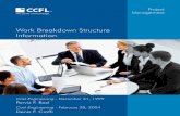 Project Mgmt-Work Breakdown Structure Information