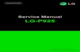 LG P925 Thrill 4G Service Manual