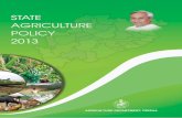 Orissa State Agriculture Policy 2013 e