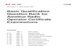 Basic Qualification Question Bank for Amateur Radio Operator RIC-7