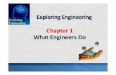 Chapter 1 What Engineers Do