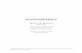 ECONOMETRICS (2014 Version)   by Bruce E. Hansen