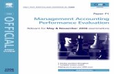 Management Accounting Performance Evaluation 2006e