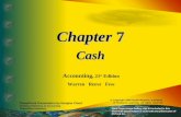 Principles of accounting Chapter 7