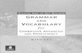 Grammar and Vocabulary - Richard Side and Guy Wellman