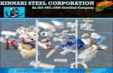 Kinnari Steel Corporation - Tube Fittings , Pipe Fittings , Flanges in Stainless Steel , Brass, Monel, Inconel &  Hastelloy