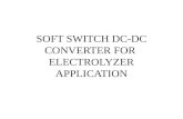 Soft Switch Dc-dc Converter for Electrolyzer Application
