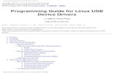 Programming Guide for Linux USB Device Drivers