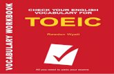 Check Your English Vocabulary for TOEIC (Romty)