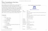 Tata Consultancy Services - Wikipedia, The Free Encyclopedia