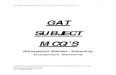 GAT Subject Management Sciences