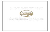 Mayor Miner's 2014 State of the City Address