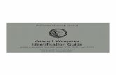 Assualt Weapon Identification Guide California