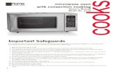 Microwave Convection Oven Manual