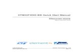 STM32F4DIS-BB Quick Start Manual