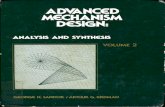 Advanced Mechanism Design; Analysis and synthesis
