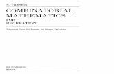 Vilenkin Combinatorial Mathematics