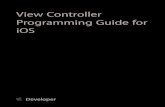 View Controller Pg for Ios
