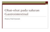 Dr.riana R Obat-Obat Pada Saluran Gastrointestinal