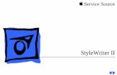 Apple StyleWriter II Service Source