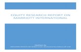 Marriott Equity Research Report