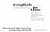 2002 - McCarthy, M., O'Dell, F. - English Idioms in Use - Cambridge