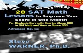 28 Advanced SAT Math Lessons