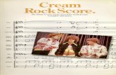 Cream Rock Score - [Full Band Score]