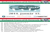 R Lightning Talks @ BURN (2014-01-15)