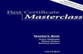 First Certificate Masterclass - Teacher's Book (Oxford)