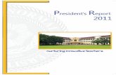 President Report Book 2011