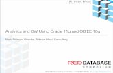 Oracle 11g and OBIEE Data Warehousing and Analytics