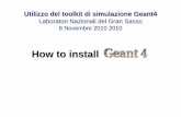 Geant4 Installation