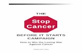 Samuel S. Epstein: Stop Cancer