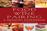 Food and Wine Pairing a Sensory Experience by Robert J. Harrington (Wiley, 2007) BBS