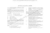 Syllogism Shortcuts