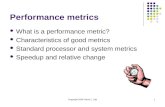 metrics of performance