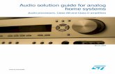 Audio Solution Guide for Analog TDA