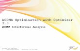 WCDMA Interference Analysis OPT2.3