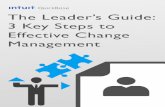 The Leaders Guide 3 Key Steps to Effective Change Management