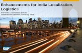 Legal Changes and Enhancements in Logistics India