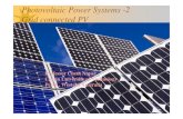 PV Power Systems